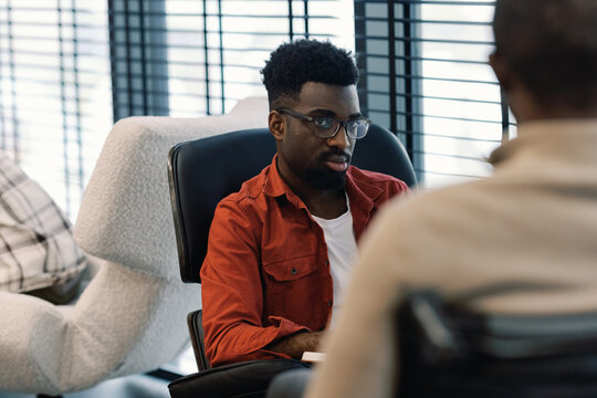 Tech Startup Founder in Discussion