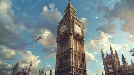 Big Ben in London England travel destination picture