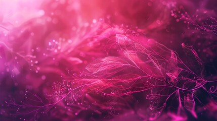 Dreamy pink daisy with ethereal soft focus, delicate petals, nature photography, artistic effect, intricate details. Background with copy space. 