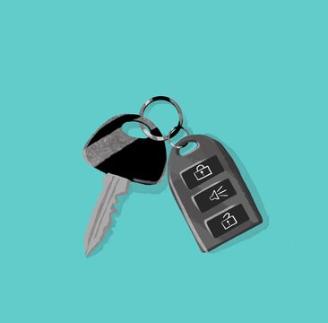 Rent car concept background