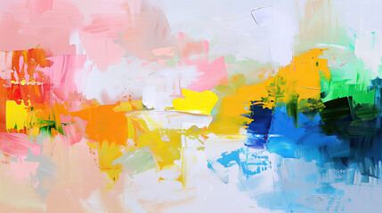 Abstract colorful background poster