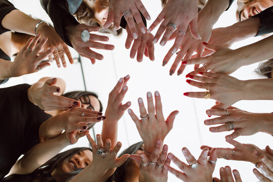 group of  11 women