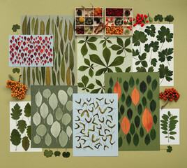 Collage with many layers