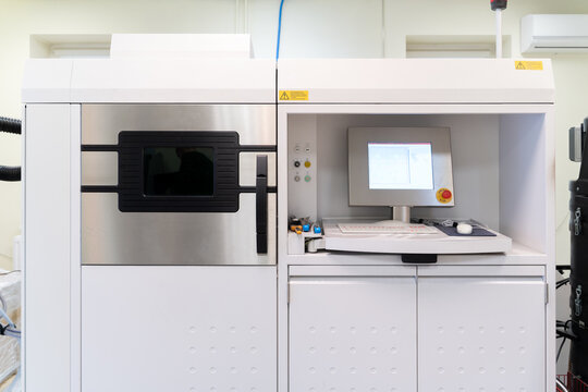3D Printer in Laboratory Room