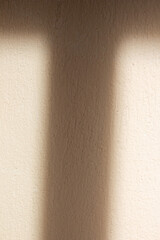 Shadow on concrete wall, minimal vertical background