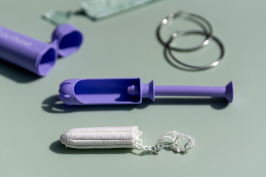 Reusable Silicone Tampon Applicator Set