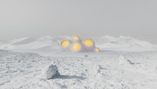 Surreal Igloo 