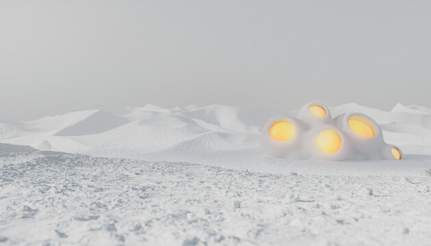 Surreal Igloo 