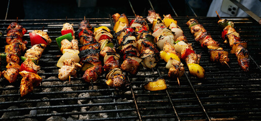 grill on the festival