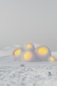 Surreal Igloo 