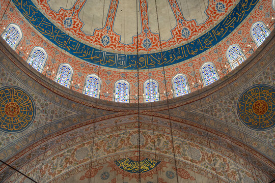 The Blue Mosque, Istanbul.

