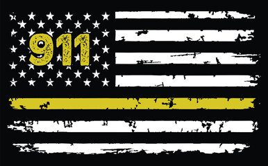 911 Dispatcher Flag Design