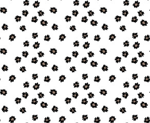 Seamless Flowers Pattern in vector	