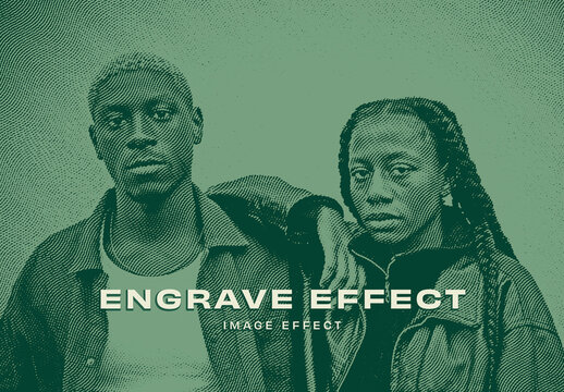 Classic Engraved Image Effect Set