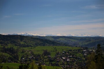 Obraz premium Krajobraz Górski