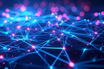 Abstract digital network connection background. Big data background