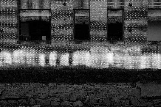 Window Reflection Graffiti
