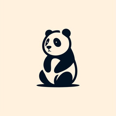 panda logo design concept icon © rifai_art