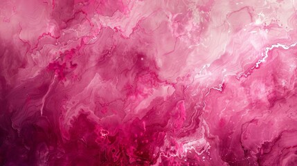 Fototapeta premium abstract pink marbled textured background for trendy mothers day vibrant magenta grunge paper with light digital painting