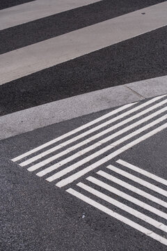 Textures on asphalt. 