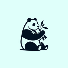 panda logo design concept icon © rifai_art