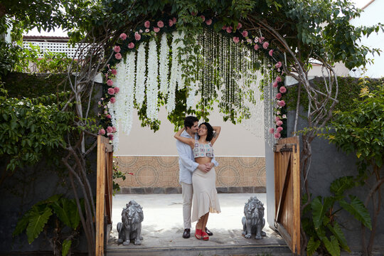 Lovely couple the day before the wedding 