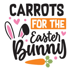 Carrots for easter bunny
