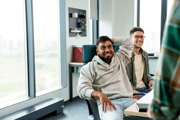 Teamwork in the office