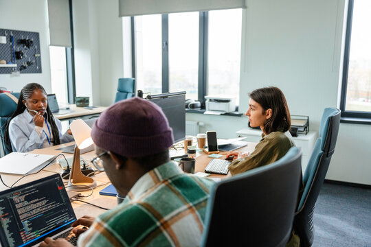 Teamwork in the office