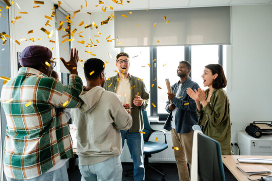 A party at the office.