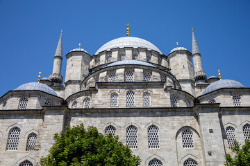 Yeni Cami (New Mosque) in Eminonu Istanbul, Turkey