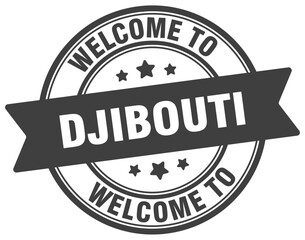 Welcome to Djibouti stamp. Djibouti round sign