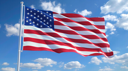 Obraz premium American flag