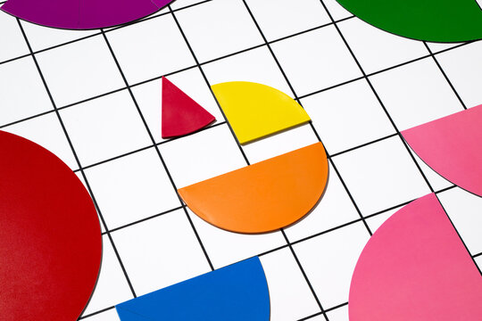 Financial performance / statistics pie chart 