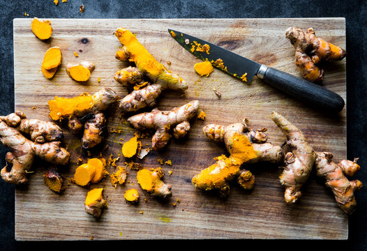 Fresh Spice Turmeric Root 