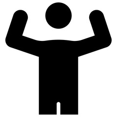 fitness solid icon