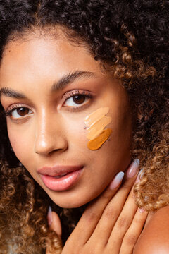 Foundation Swatches on natural Skin