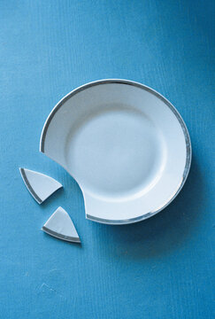 broken plate