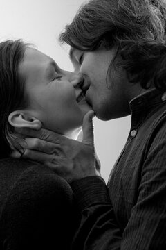Couple kissing