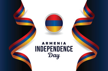 Armenia Independence Day Design Illustration