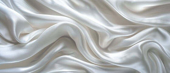 Obraz premium White gray satin texture that is white silver fabric silk background with beautiful soft blur pattern natural.