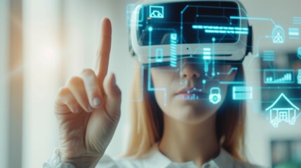 VR technology help people doing research engineering medical work.