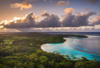 Fototapeta premium A view of the Island Of Tonga