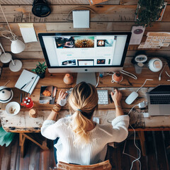 komputer, baba, bisnes, biura, ekrany, pracy, technologia, lud, ekran, dzieło, cyberprzestrzeni, osoba, laptop, posiedzenie, online, izba, dom, studenci, biurko, desktop, klawiatura, bizneswoman, eduk