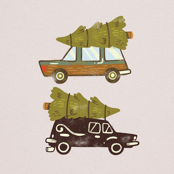 Christmas and holiday doodles