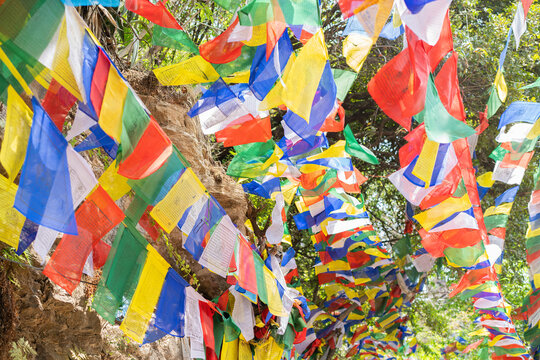 Colorful Prayer Flags  