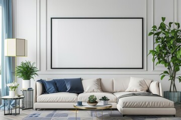Frame mockup, imagine this quote in a hightech smart home, where inspiration meets innovation