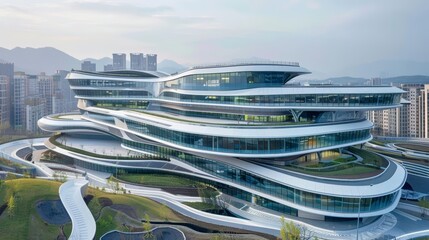 The visionary design of the new university campus incorporates advanced learning environments, fostering progressive education methods