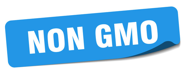 non gmo sticker. non gmo label