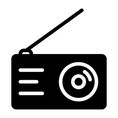 Radio icon. Icon about podcasts